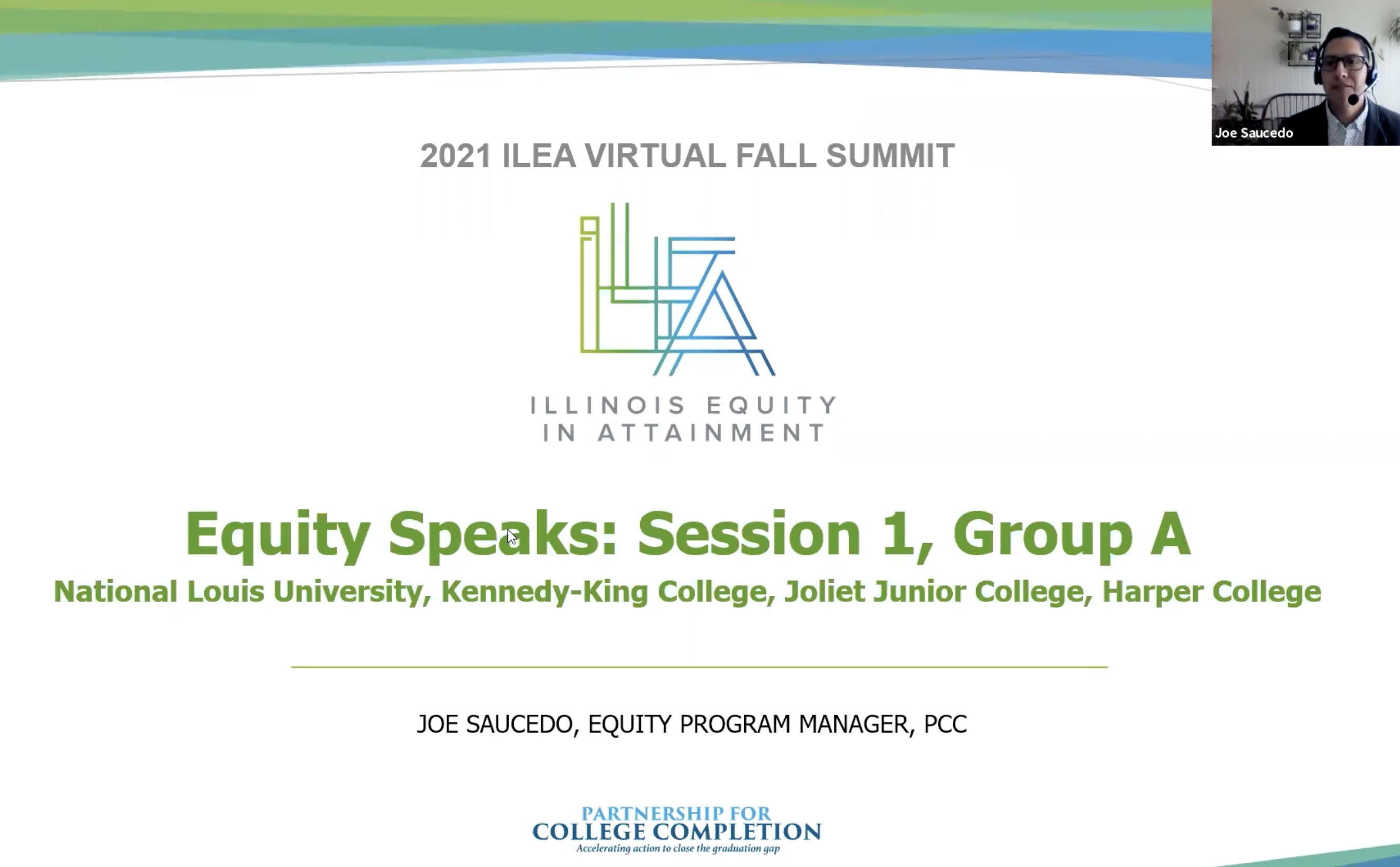 Equity Speaks Session—Round 1
