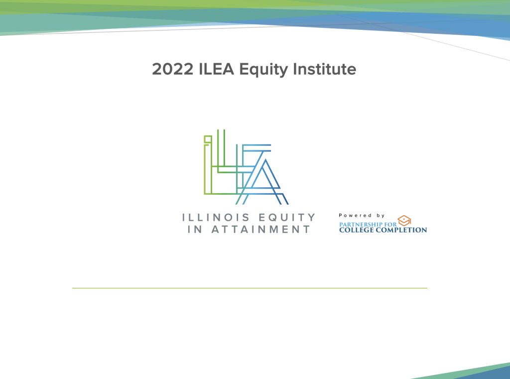 Cover of the 2022 ILEA Equity Institute